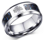 Anel árvore da vida masculino 53,3 mm