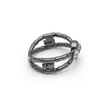 Anel biker feminino