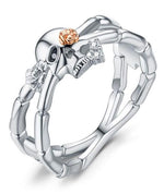 Anel biker feminino