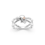 Anel biker feminino