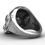 Anel biker masculino aço