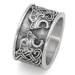 Anel cabeça de urso nórdica 9 (59,5 mm)