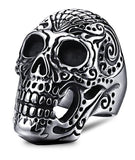 Anel caveira dia de los muertos 57 mm