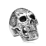 Anel caveira dia de los muertos