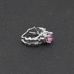 Anel caveira diamante