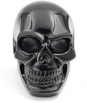 Anel caveira preto 54 mm