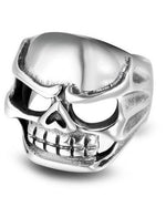 Anel caveira punk 54 mm