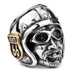 Anel caveira route 66 54 mm