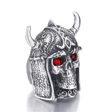 Anel caveira viking 8 (57 mm)