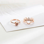 Anel coroa tiara