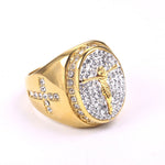 Anel de jesus 54 mm / ouro
