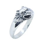 Anel de lobo feminino