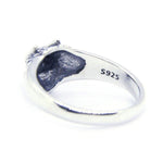 Anel de lobo feminino