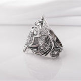 Anel de prata de odin