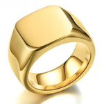 Anel de sinete em ouro