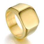 Anel de sinete em ouro