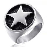 Anel de sinete estrela