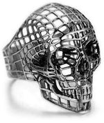 Anel death’s head 55 mm / hopea