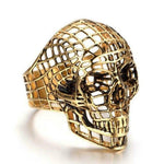 Anel death’s head 55 mm