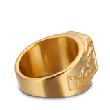 Anel dragão em ouro