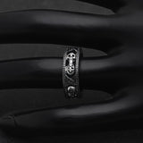 Anel feminino caveira simples