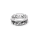 Anel feminino caveira simples