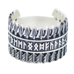 Anel flechas vikings prata 5 (49,32 mm)