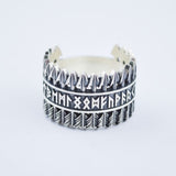 Anel flechas vikings prata 5 (49,32 mm)