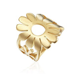 Anel flor bronze 52 mm