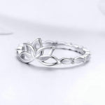 Anel flor de lótus feminino