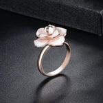 Anel flor grande