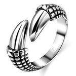 Anel garra dragão metal 57 mm