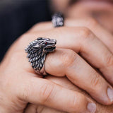Anel lobo game of thrones 54 mm