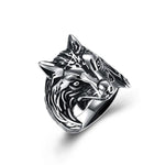 Anel lobo vintage