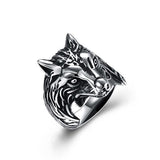 Anel lobo vintage