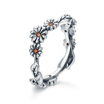 Anel margarida prata 51,9 mm