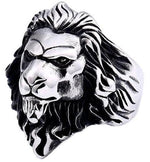 Anel masculino cabeça de leão 56,5 mm