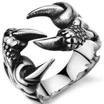 Anel masculino garra de dragão 54,5 mm