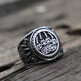 Anel pata de lobo viking