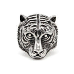 Anel protetor tigre 55 mm / prata