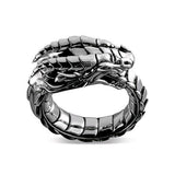 Anel redondo ouroboros