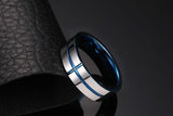 Anel religioso azul