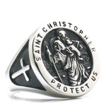 Anel são cristóvão 54 mm