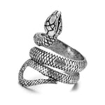 Anel serpente da moda
