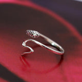 Anel serpente elegante título por defeito