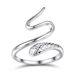 Anel serpente elegante título por defeito