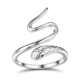 Anel serpente elegante título por defeito