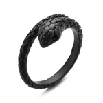 Anel serpente preto título por defeito