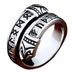 Anel serpente rúnica viking