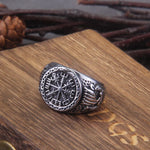 Anel símbolo do vegvisir